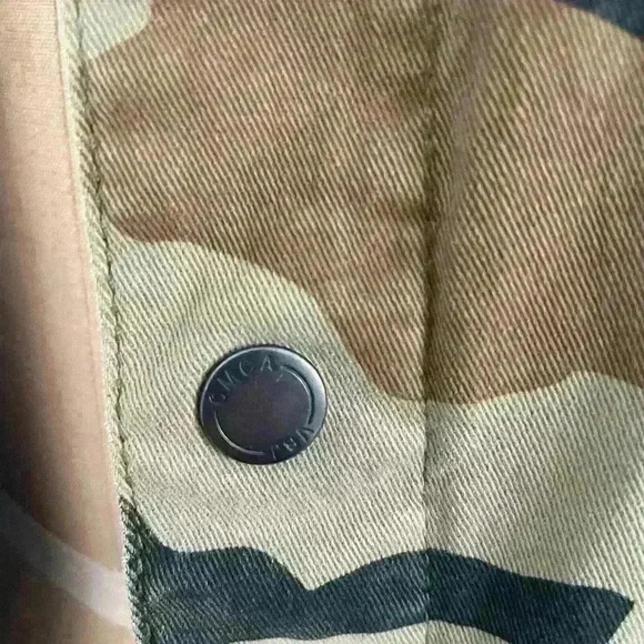Genuine Vol Com Jeans Camo Jean jacket Size Small - Picture 5 of 13
